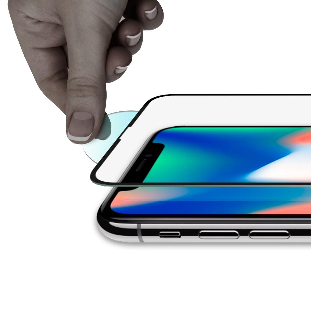Szkło hartowane Spigen Glas.tr Slim Case Friendly dla iPhone X/10